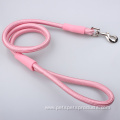 plain round dog leash with customized logo